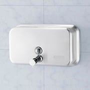 GLOBAL EQUIPMENT Stainless Steel Horizontal Liquid Soap Dispenser - 1000 ml MC-8623